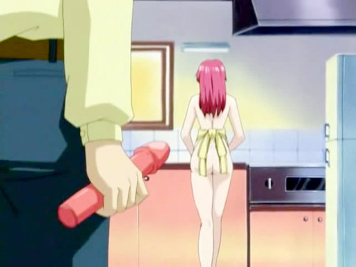 Housewife gets owned with dildo and rod