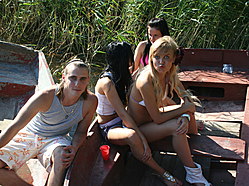 Picnic party for college girls who love to be fucked hard